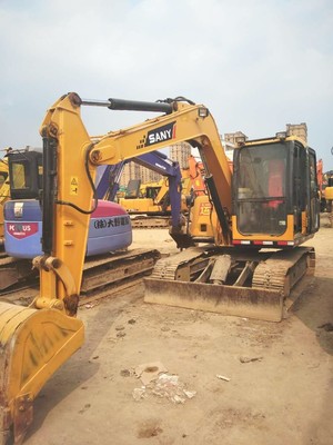 三一75-8s彩屏挖掘機(jī)停工出售，銀川免費(fèi)試機(jī)優(yōu)惠多